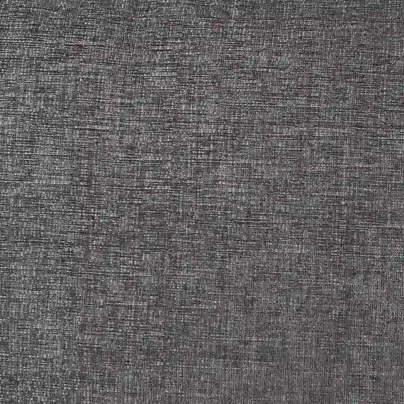 Sillón y otomana de acento de mediados de siglo – Cuero sintético/Tela, 1 asiento