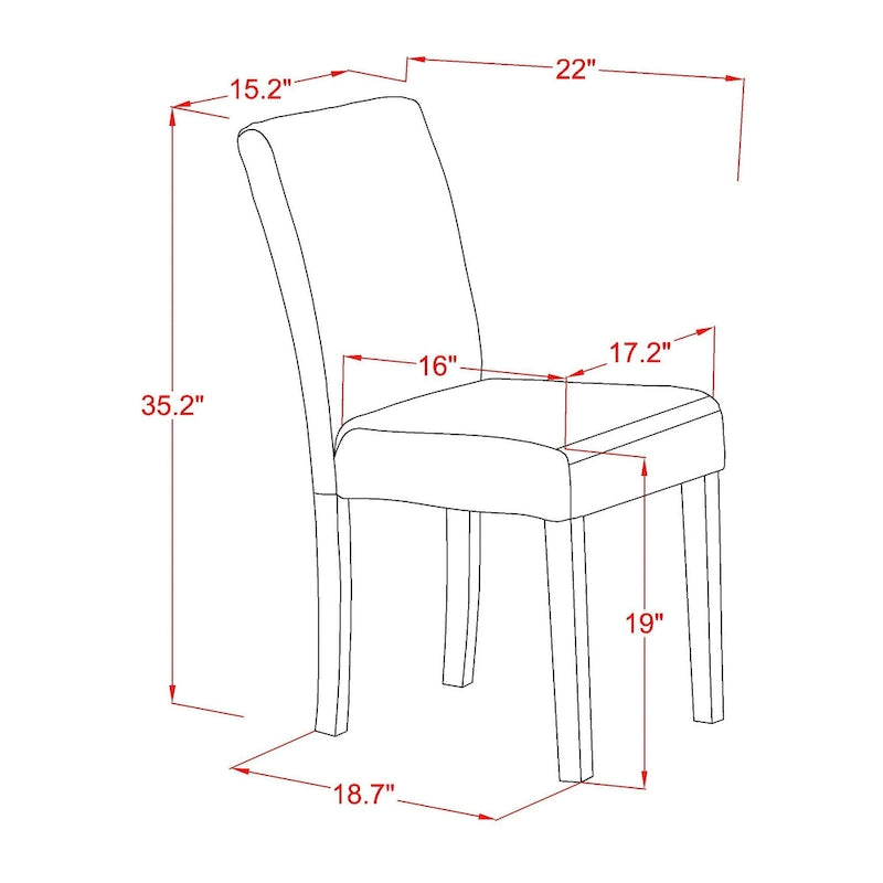 Juego de comedor rectangular de nogal antiguo y lino tono beis – 5, 7 o 9 piezas