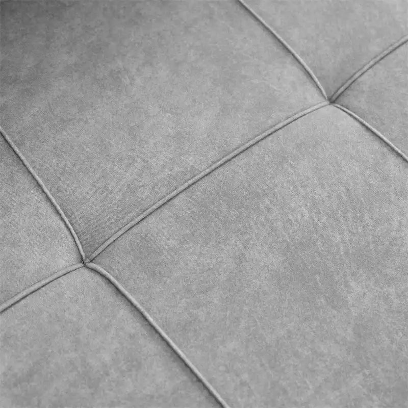 Sillón futón convertible 3 en 1 verde / gris oscuro / gris claro, individual