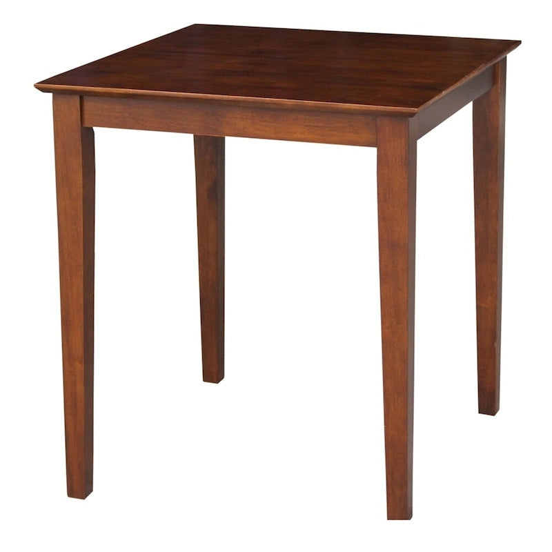 Mesa de comedor Espresso Square Shaker para 2 personas