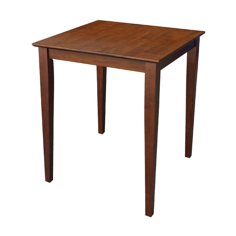 Mesa de comedor Espresso Square Shaker para 2 personas