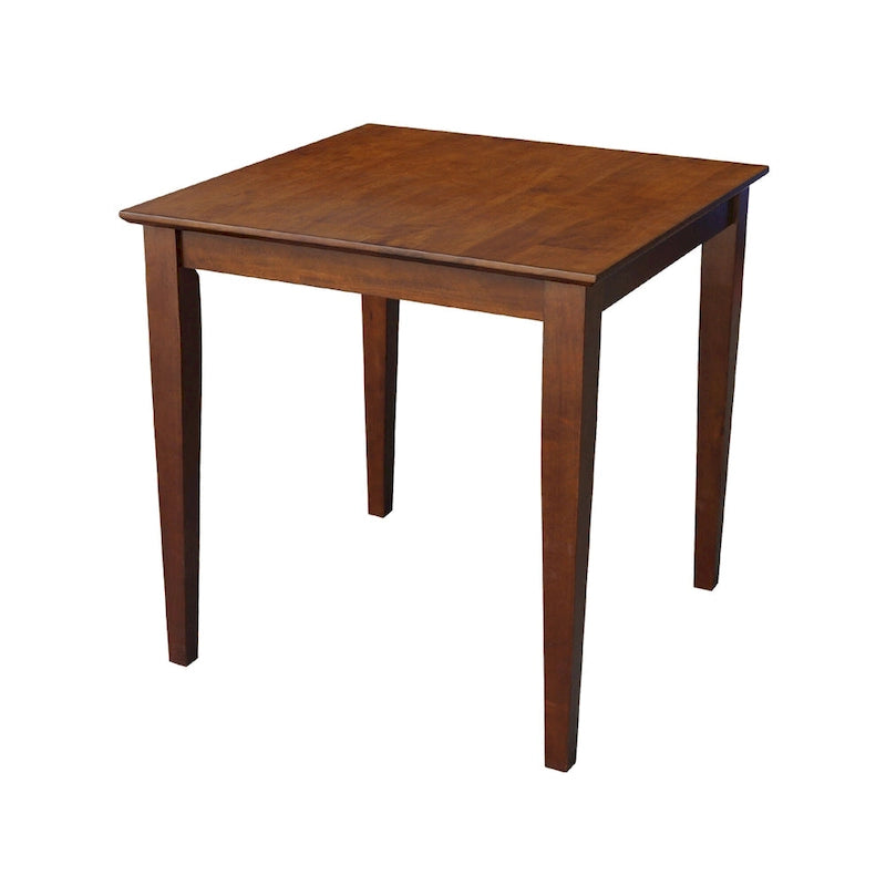 Mesa de comedor Espresso Square Shaker para 2 personas