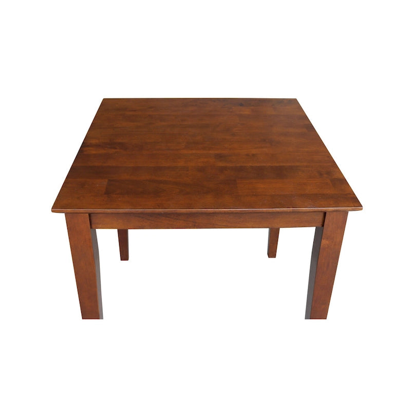 Mesa de comedor Espresso Square Shaker para 2 personas