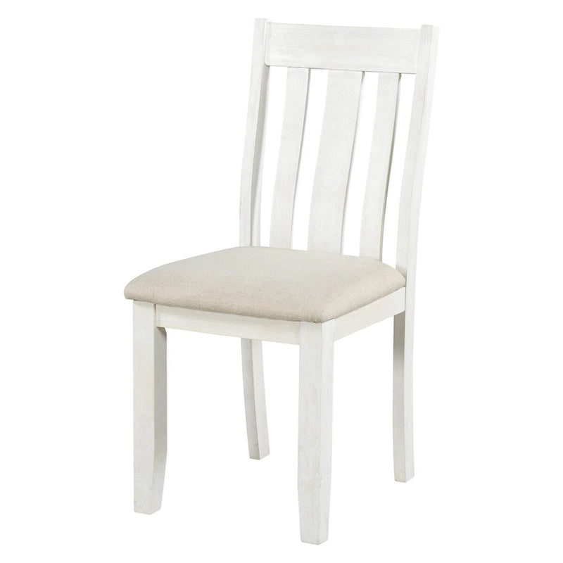 Juego de mesa de comedor extensible marrón/blanco y marrón antiguo/blanco+gris, con capacidad para 8 personas, 7 piezas