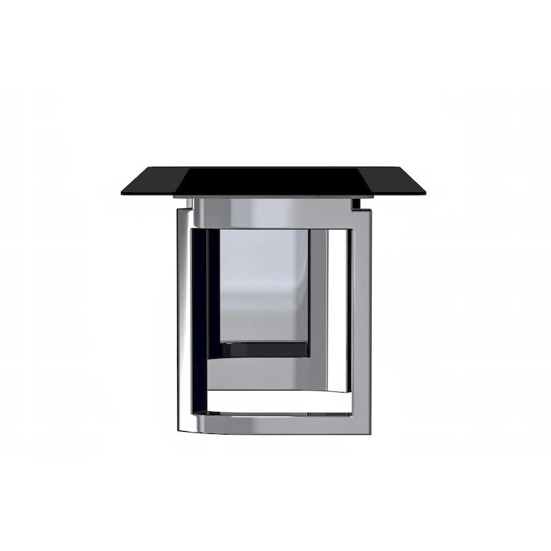 Mesa de comedor rectangular blanca/negra/gris para 4-6 personas, con tapa de piedra sinterizada o cristal