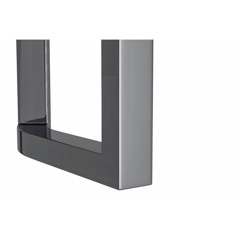 Mesa de comedor rectangular blanca/negra/gris para 4-6 personas, con tapa de piedra sinterizada o cristal